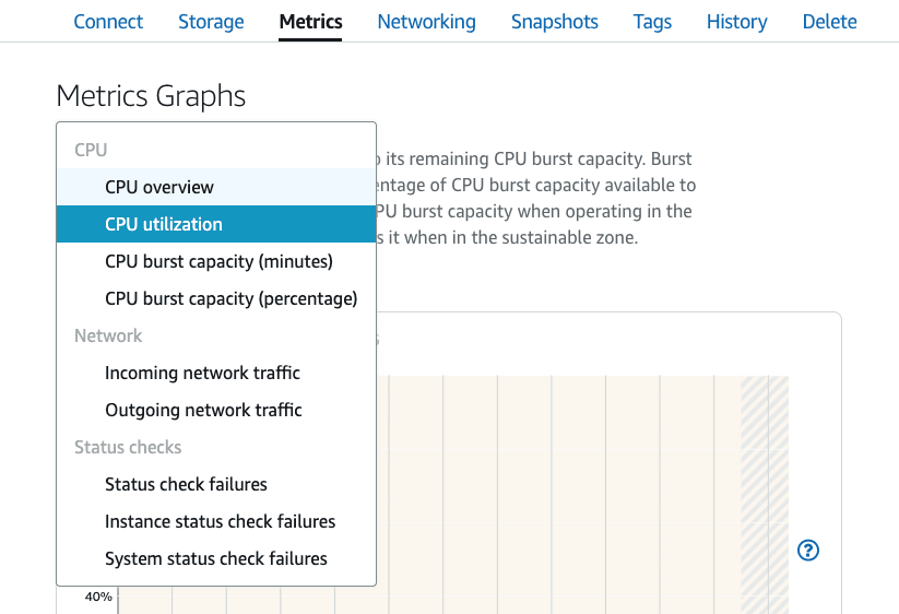 Lightsail metrics